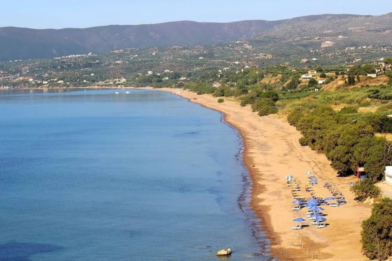 Panoramic seaview close to the beach