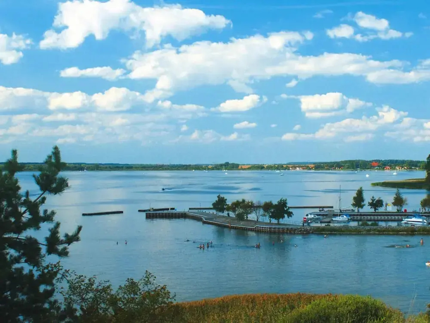 Houseboat on the Peene, Demmin