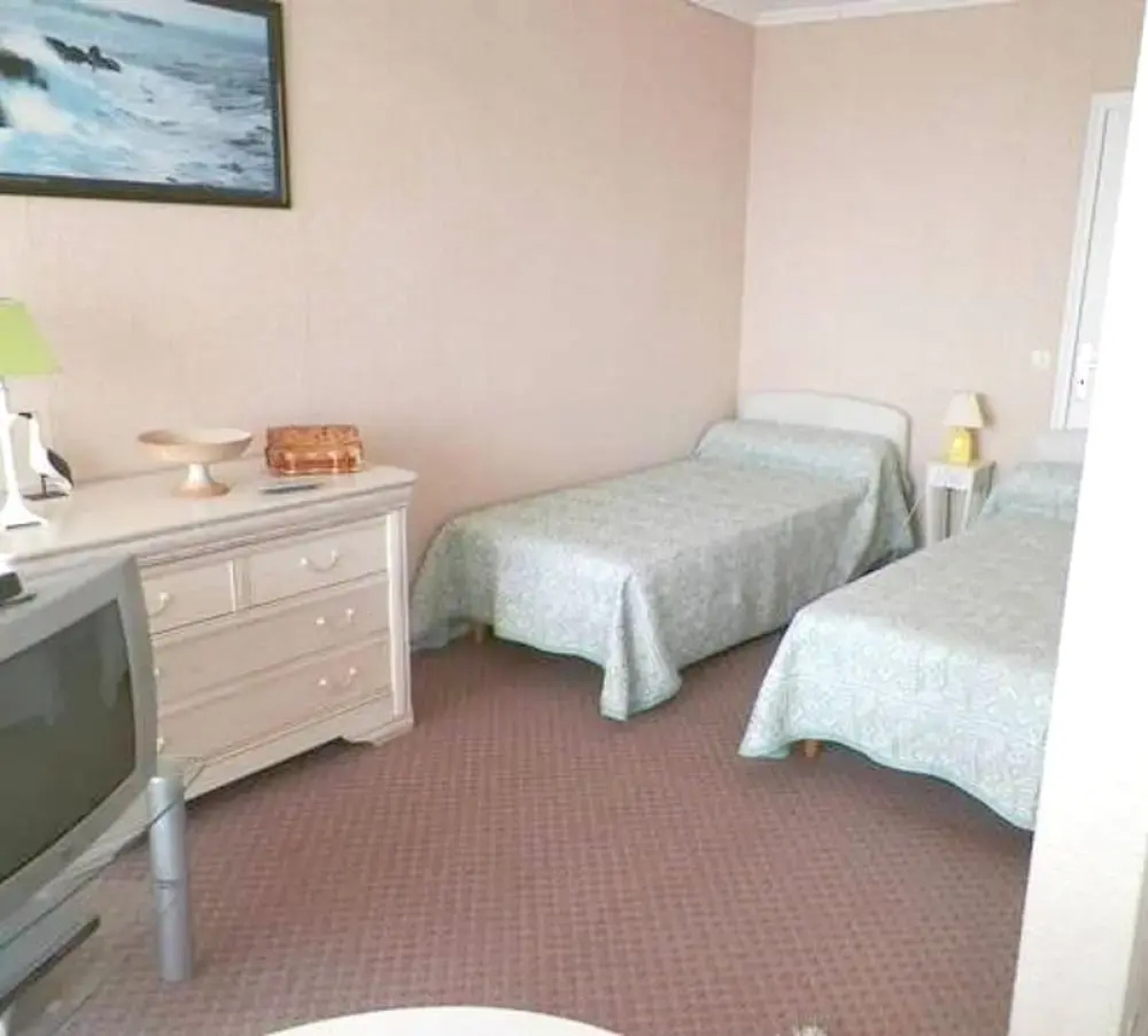 Apartment With 2 Bedrooms in La Baule-escoublac, With Wonderful sea View, Furnished Terrace and Wifi - 5 m From the Beach