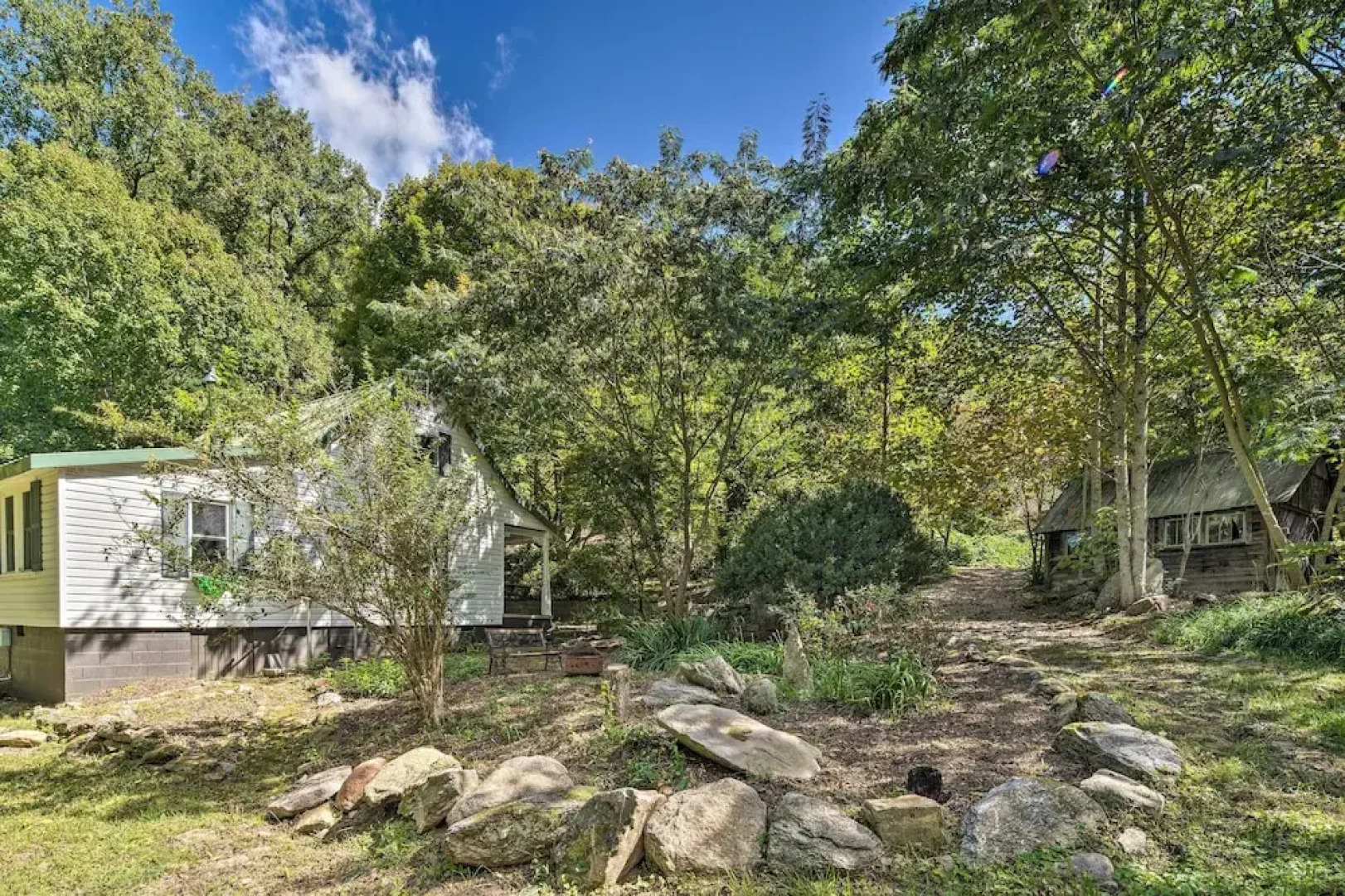 Whimsical Bat Cave Cottage w/ Fire Pit!