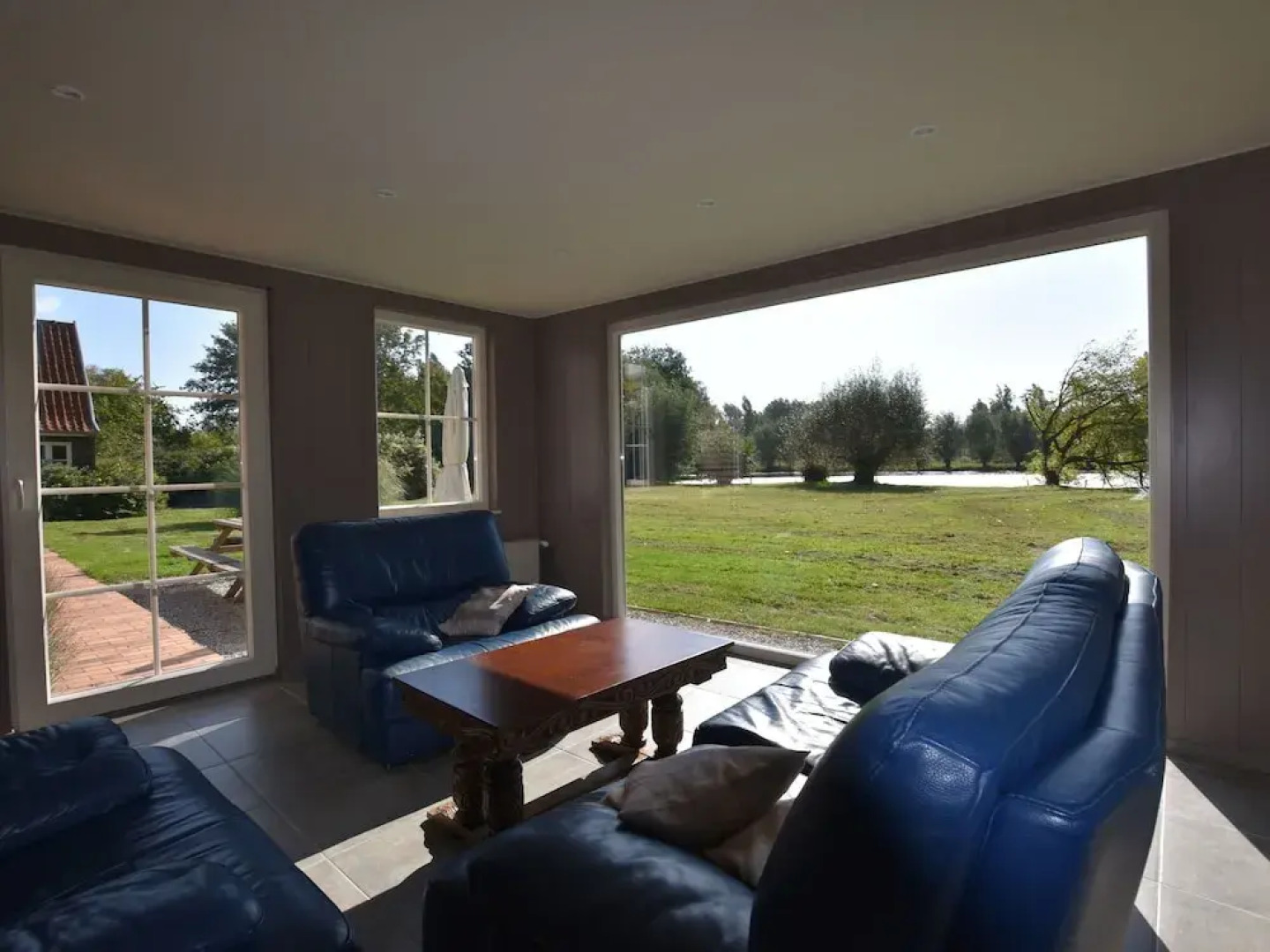 Cottage on a private property with wellness center and jetty for pleasure boats