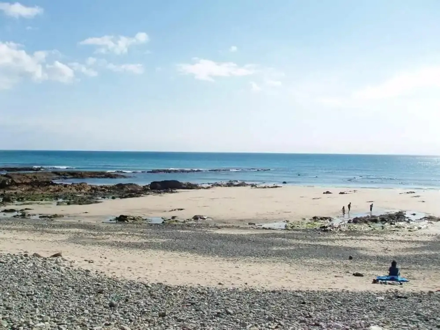 House With 3 Bedrooms in Plozévet, With Wonderful sea View, Furnished Garden and Wifi