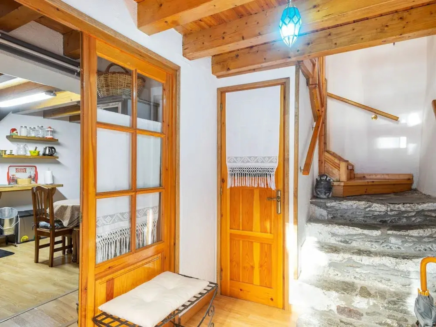 Captivating Mansion in Planolas With Balcony