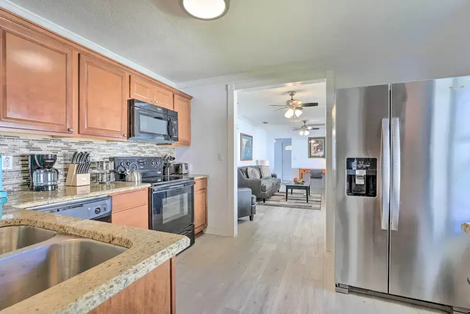 Chic Home w/ Fire Pit & Patio, Walk to Lake!