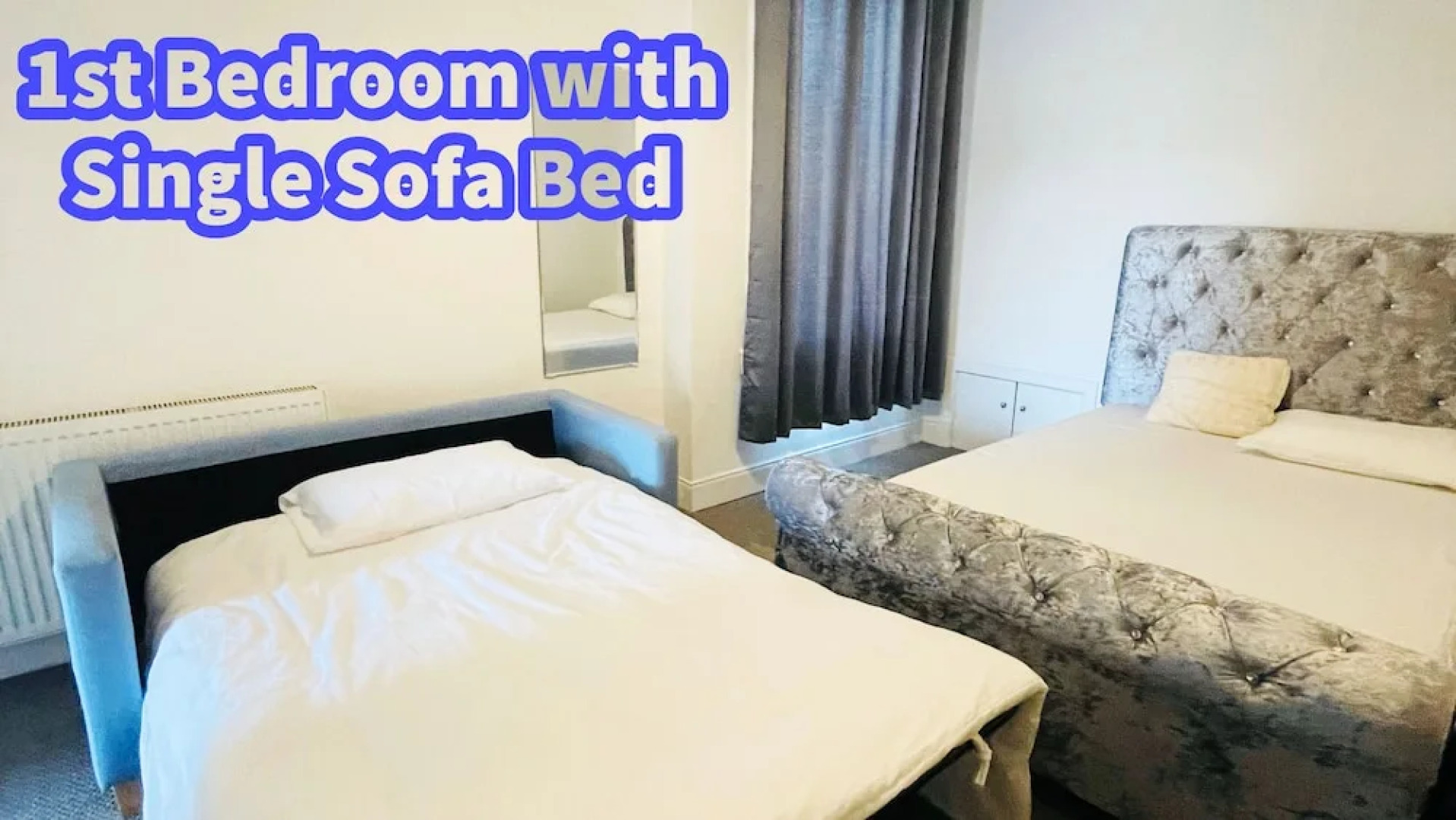 Luxury 2 Bedroom Entire Flat - Self Check in & Check out