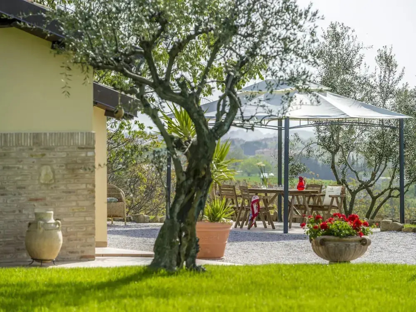 Inviting Holiday Home in San Costanzo With Swimming Pool