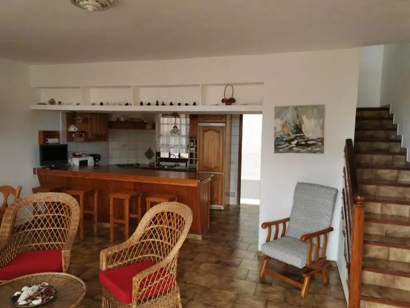 Apartamento en piscinas naturales.