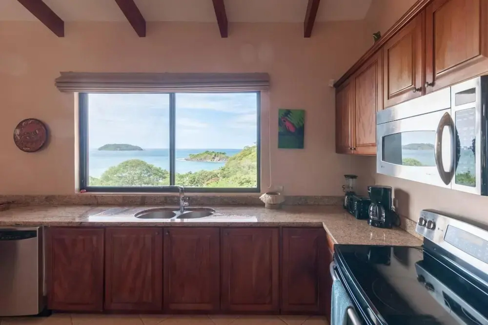 Big Hillside Villa in Potrero With Pool and Panoramic Ocean Views