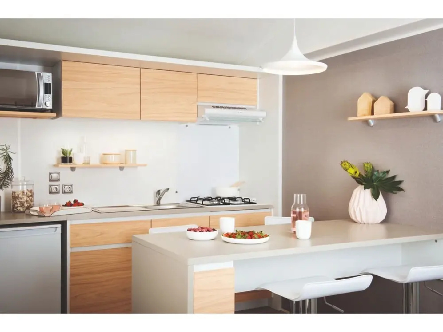 Cozy Mobile Home in Januv Dul With Swimming Pool