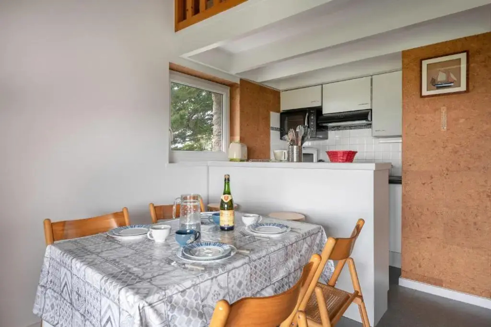 Appartement accueillant pour 4 personnes, a quelques metres de la plage