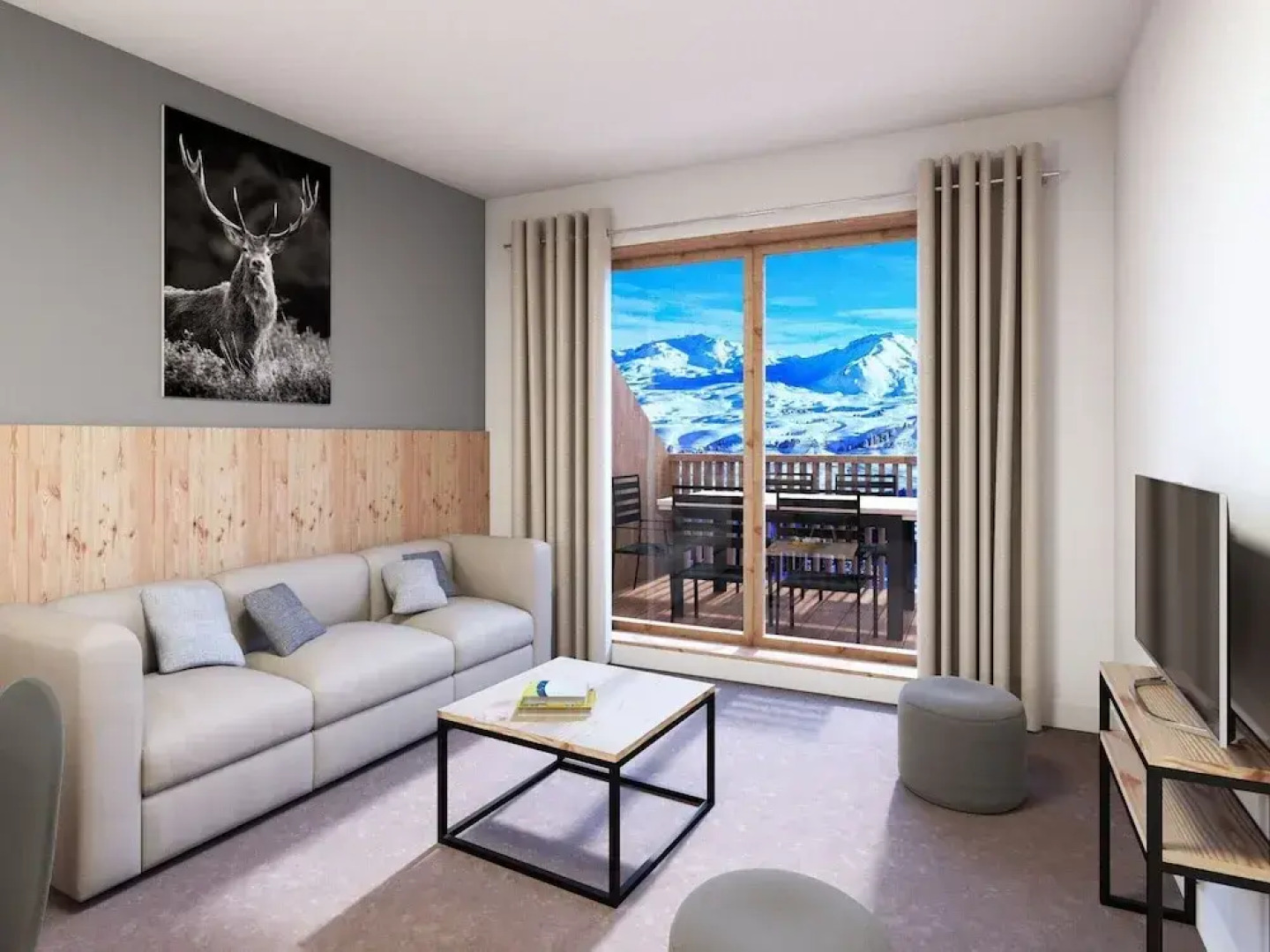 Chalet in Auris-en-oisans With Balcony