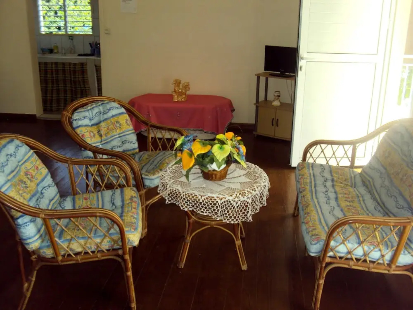 Apartment With one Bedroom in Capesterre Belle Eau, With Wonderful Mountain View, Balcony and Wifi - 7 km From the Beach