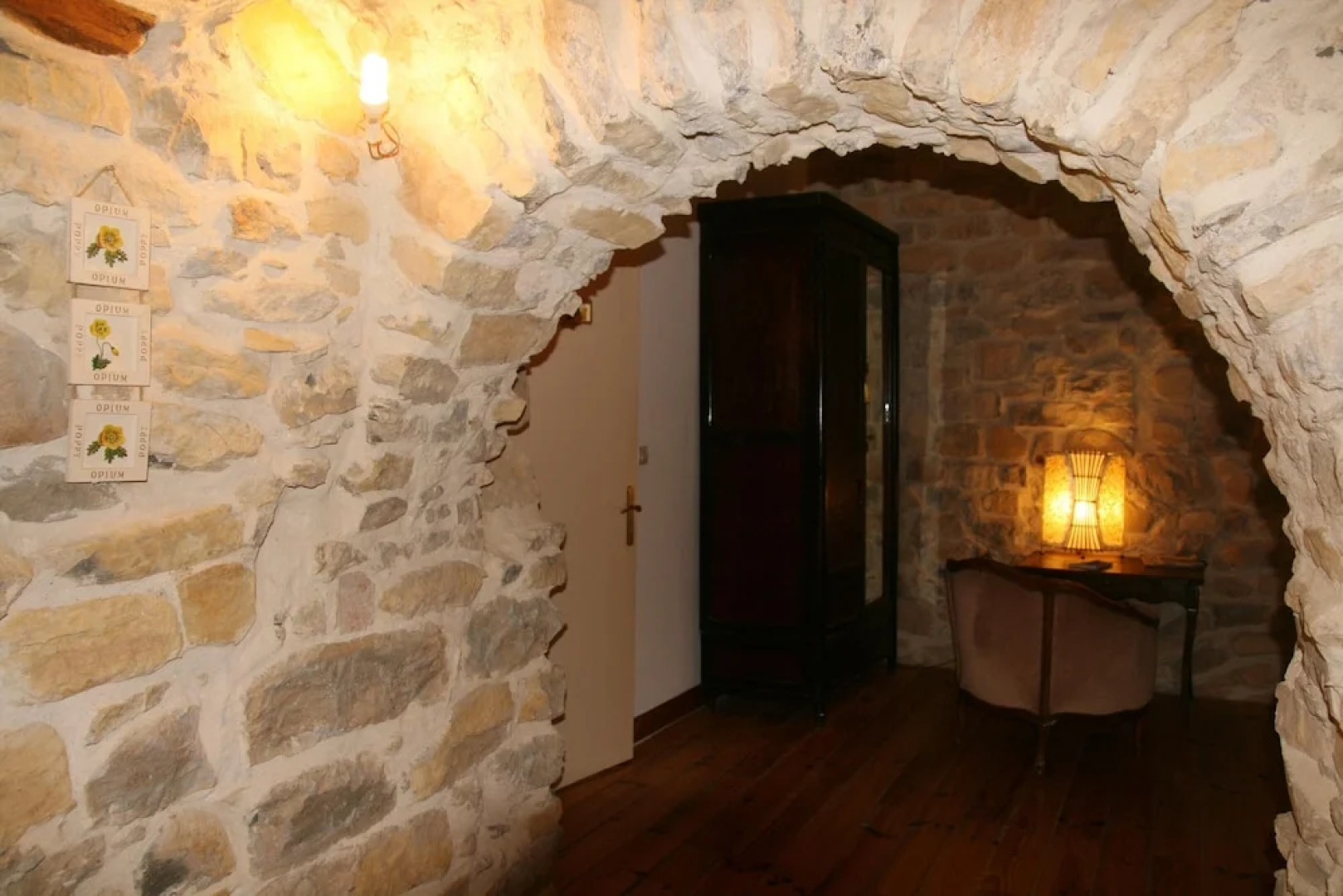 Apartment With 3 Bedrooms in Grospierres, With Wonderful Mountain View