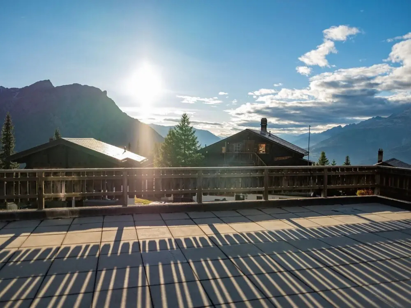 This Chalet is in an Attractive Position in the Car-free Village of Rosswald