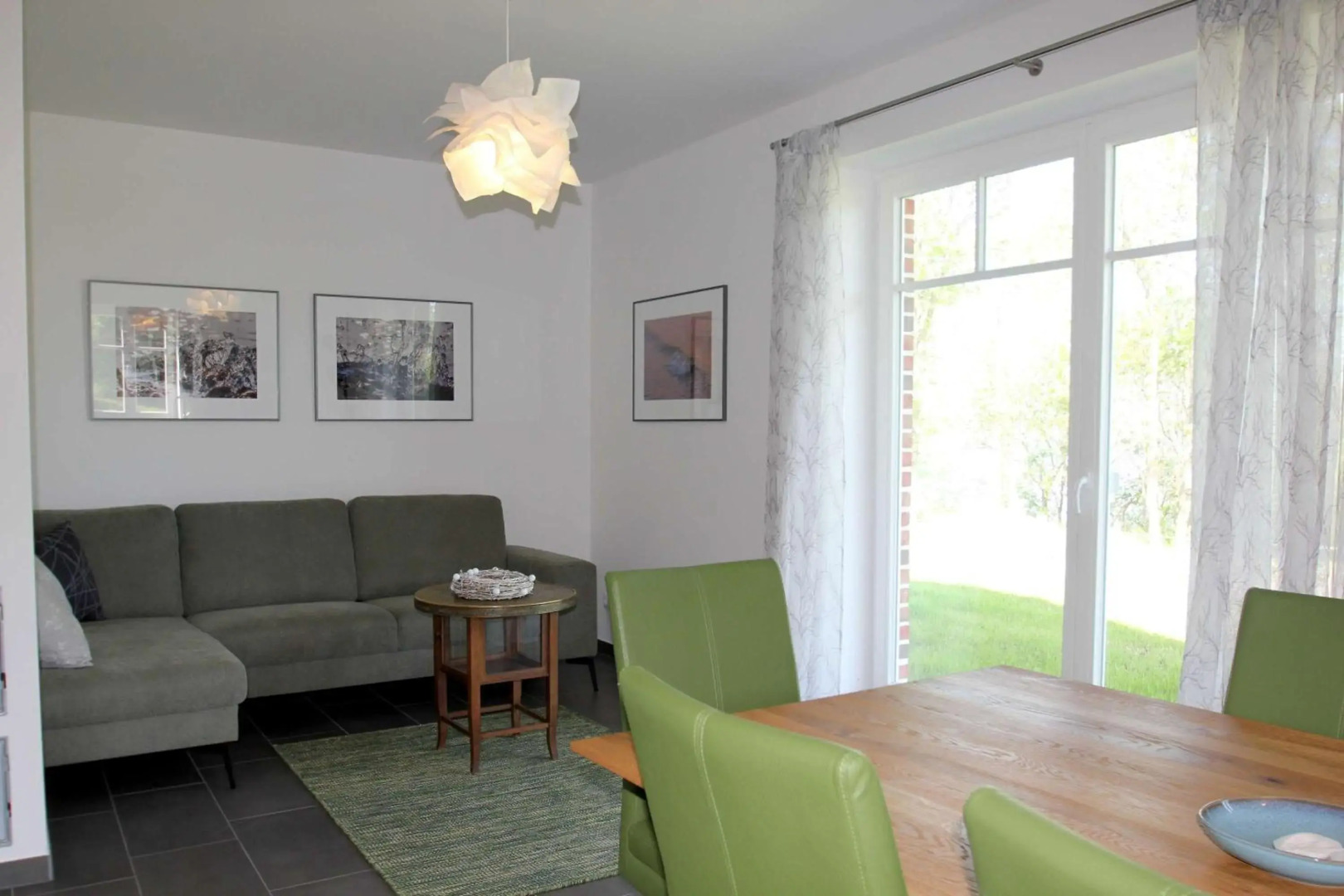 Ferienhaus Rohrweihe Haus Terrasse, Gartennutzung, Meerblick