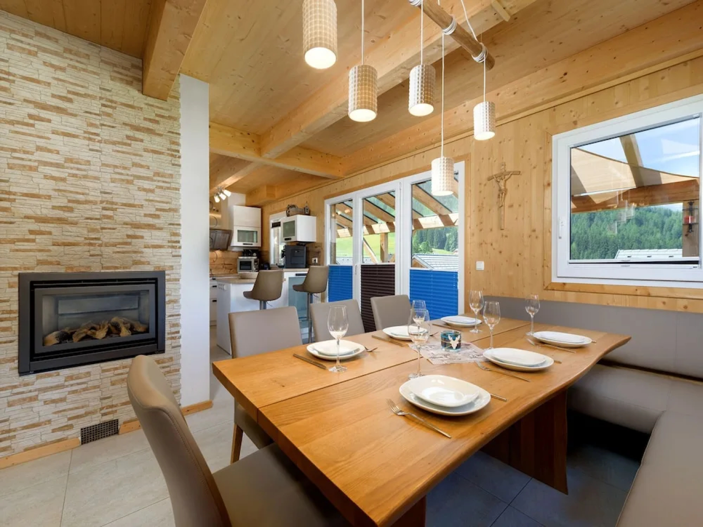 Mountain View Chalet in Hohentauern with Hot Tub & Sauna