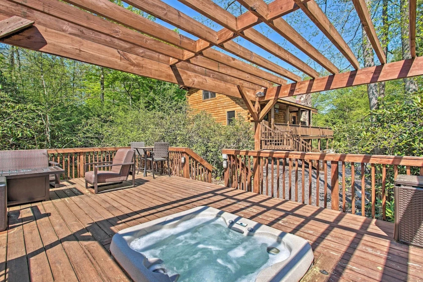 Fire Pit & Hot Tub: Poconos Family Cabin!