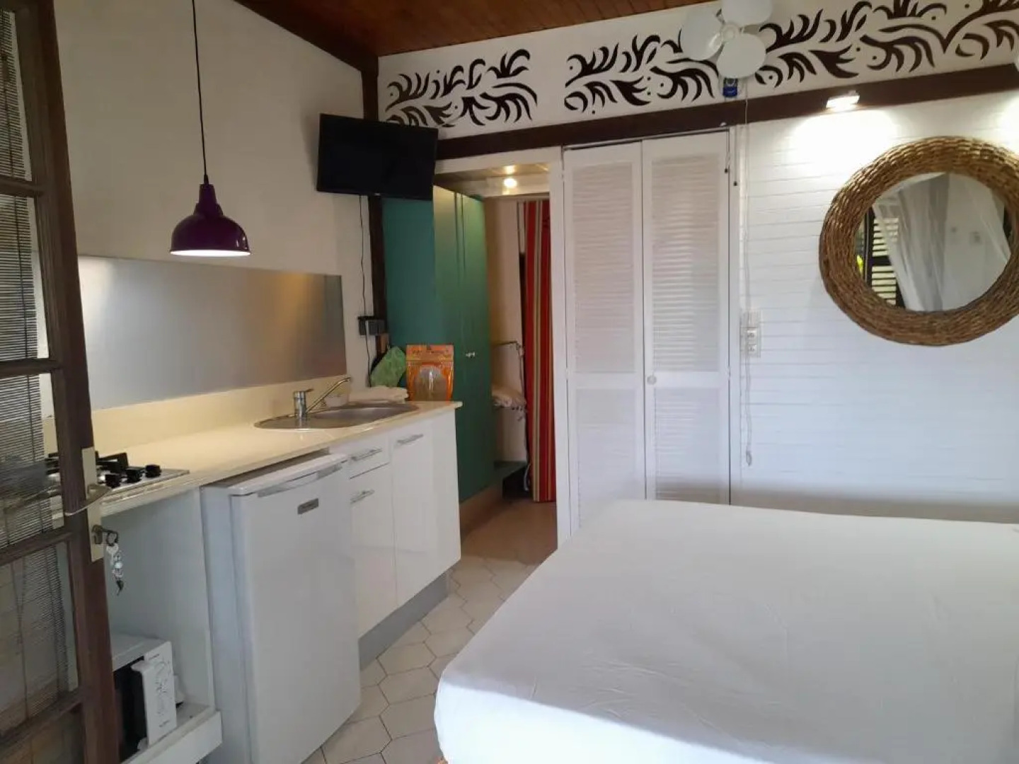 Studio Bwa Banbou dans Villa Fleurs des Iles