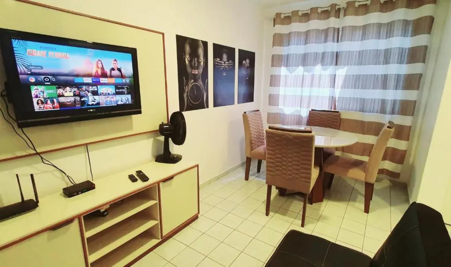 APÊ NOVO! top. 2 quartos c/ar condicionado. 300MB.