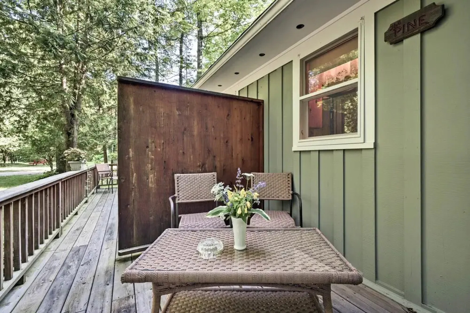 'pine Cottage' Duplex w/ Deck: Walk to State Park!