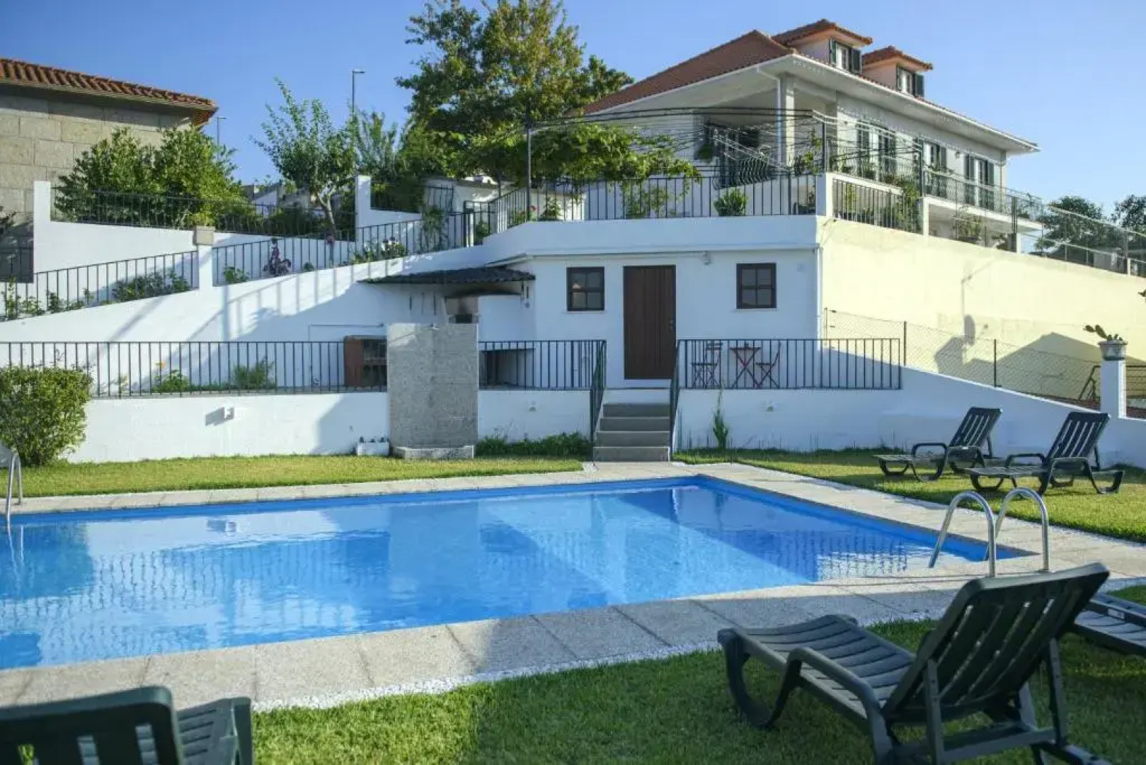 3 bedrooms villa with private pool enclosed garden and wifi at Amarante