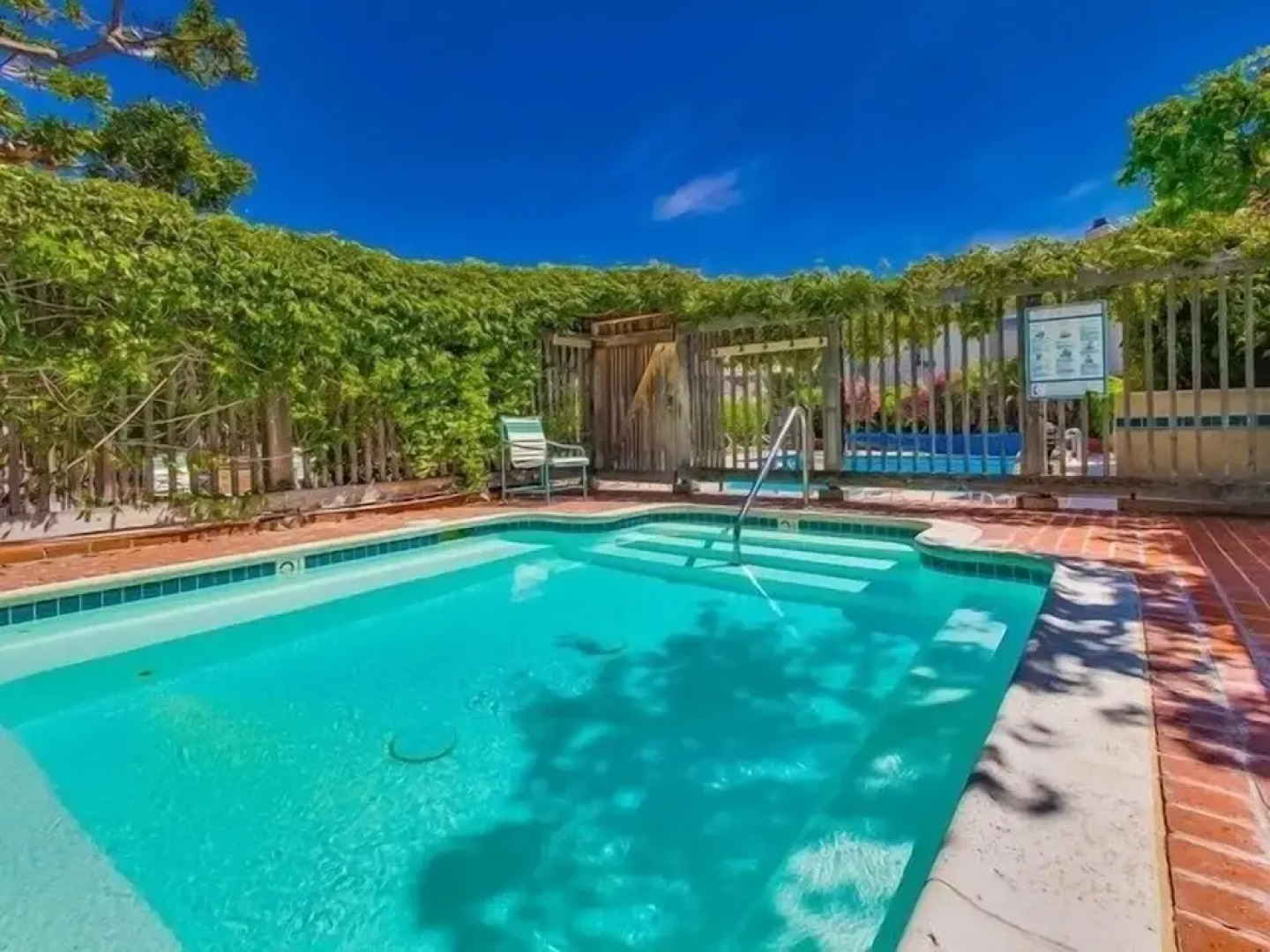 Beachfront Townhome in Solana Beach features Private Den SS166 by RedAwning