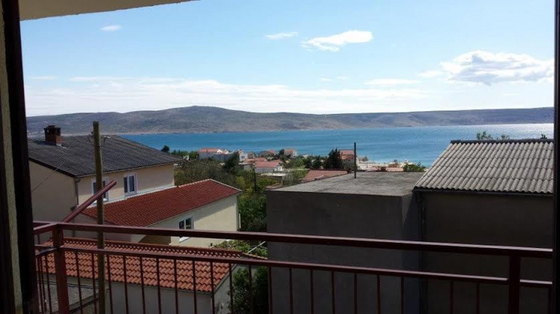 Apartment Sunny  - sea side terrace & parking: A2 Starigrad-Paklenica, Zadar riviera