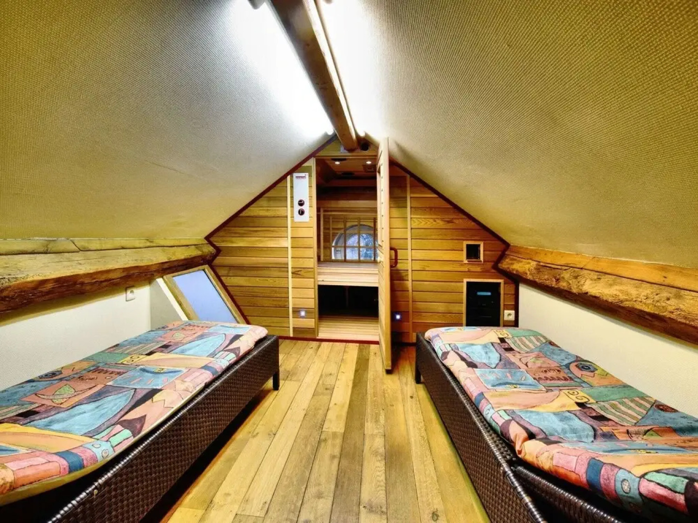 Delightful Holiday Home in Harre with Sauna, Hot Tub, Terrace