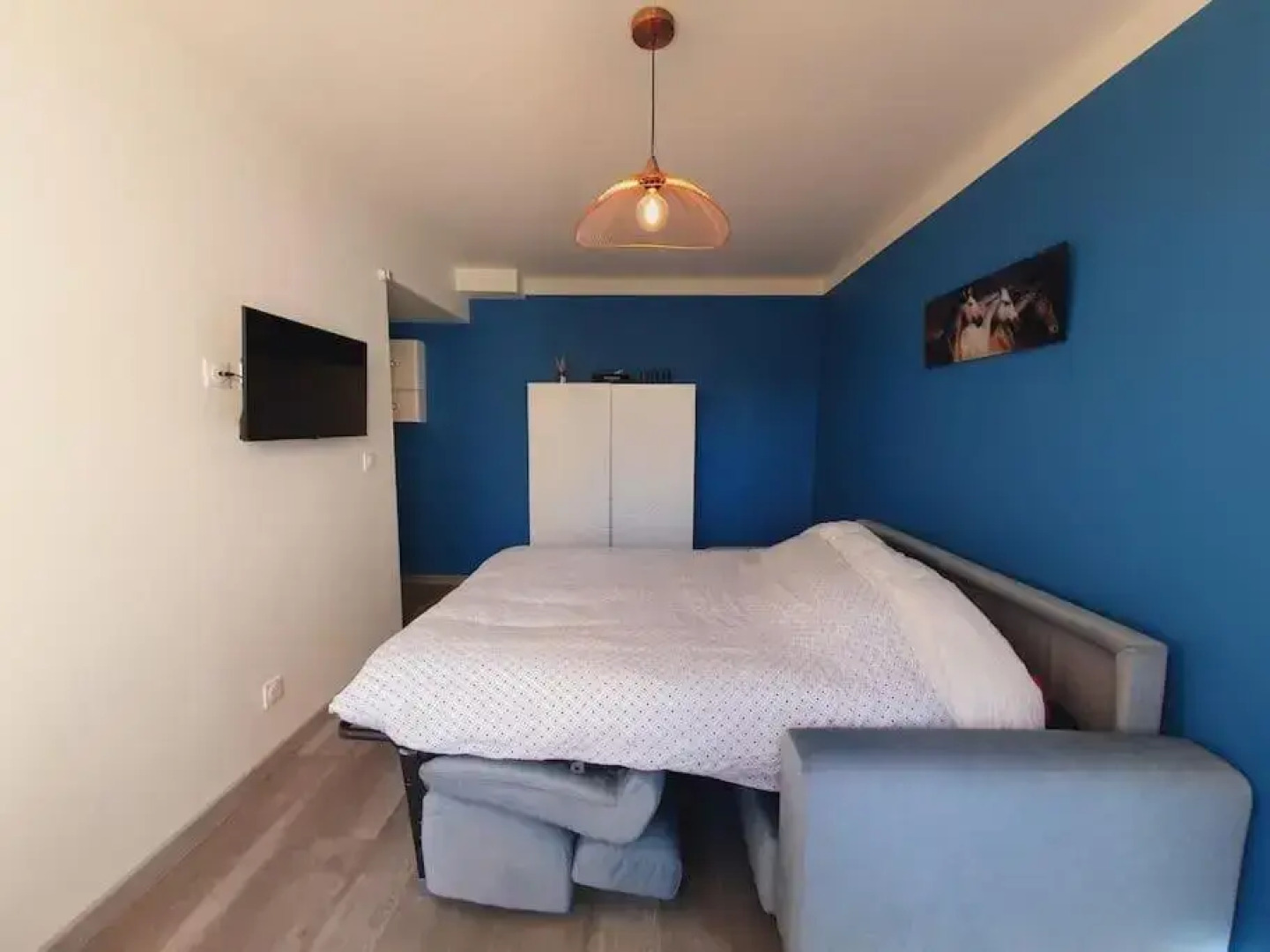 Studio avec piscine à 2 pas de la plage