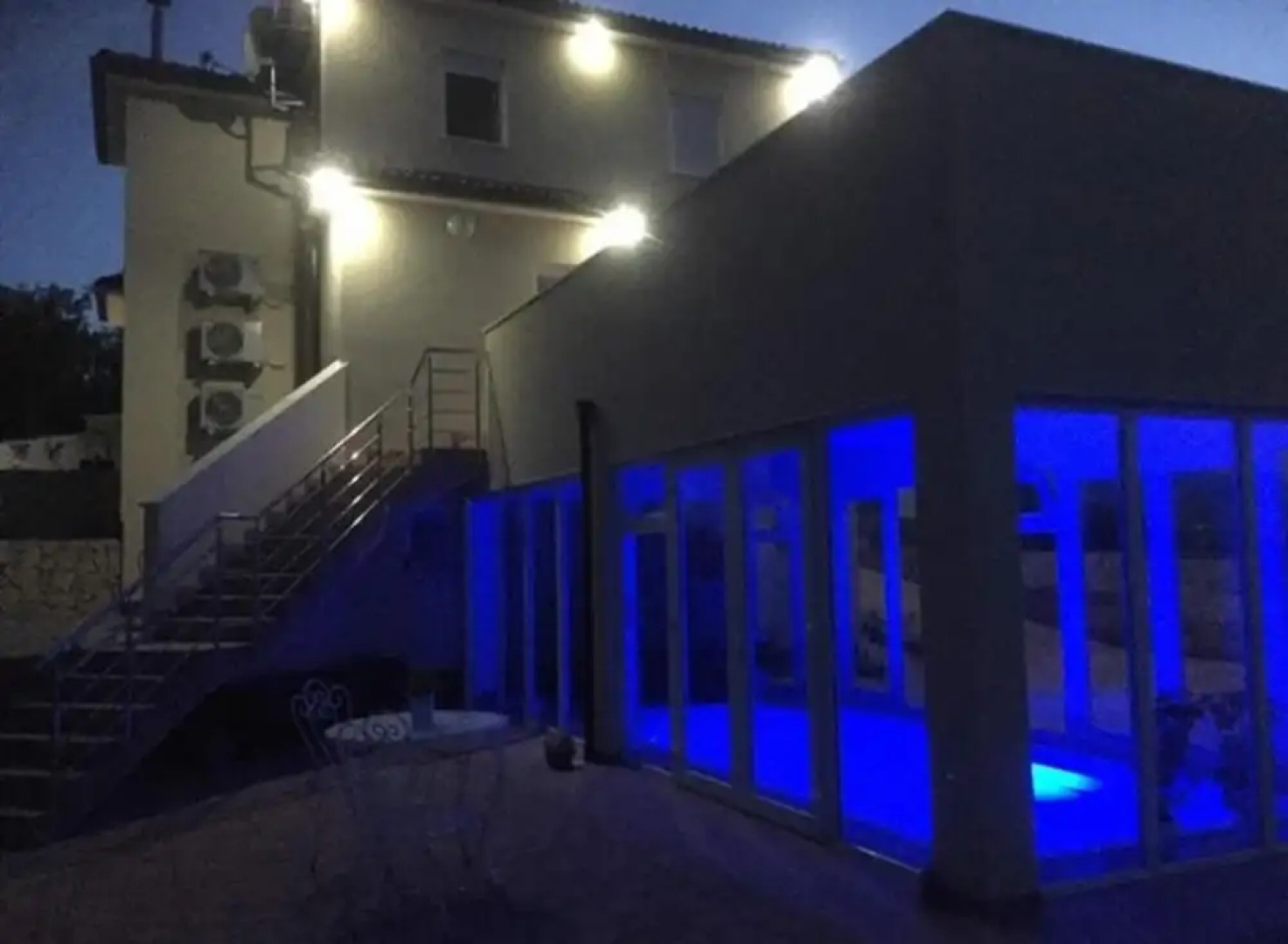 Villa With 4 Bedrooms in Klimno, With Wonderful sea View, Indoor Pool,