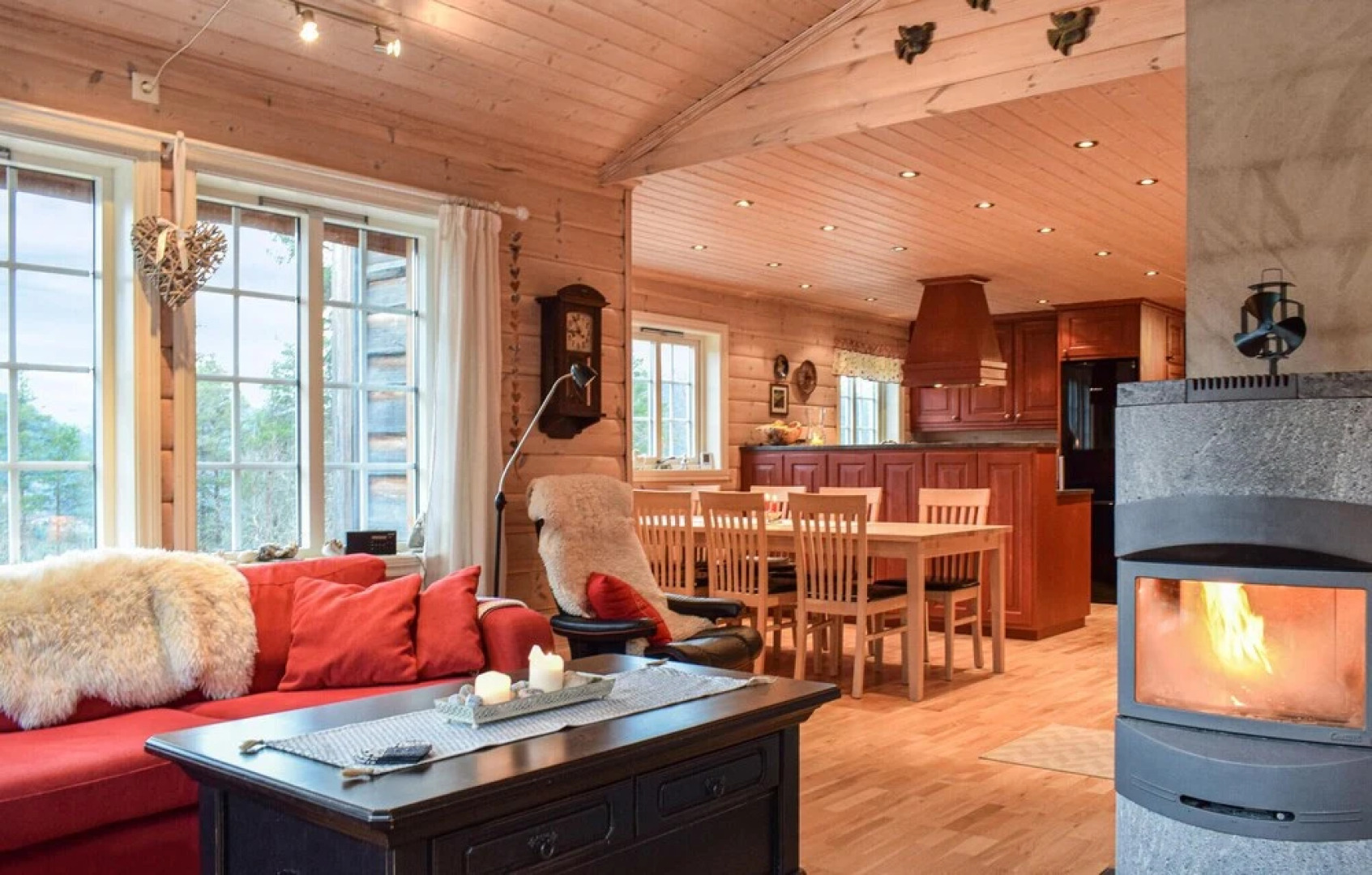 Stunning Home in Vossestrand With Sauna, Wifi and 4 Bedrooms