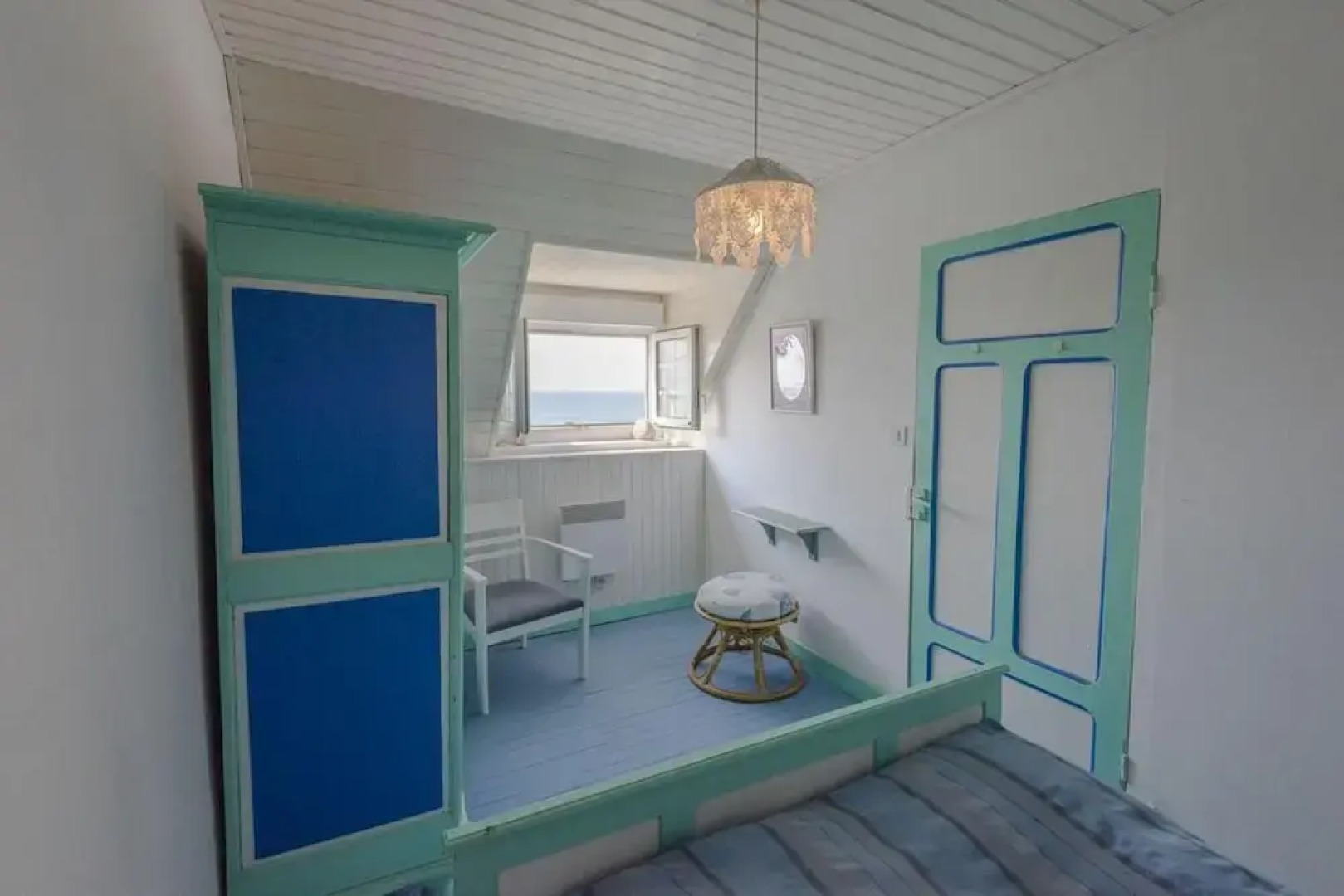 House With 3 Bedrooms in Plozévet, With Wonderful sea View, Enclosed Garden and Wifi - 20 m From the Beach