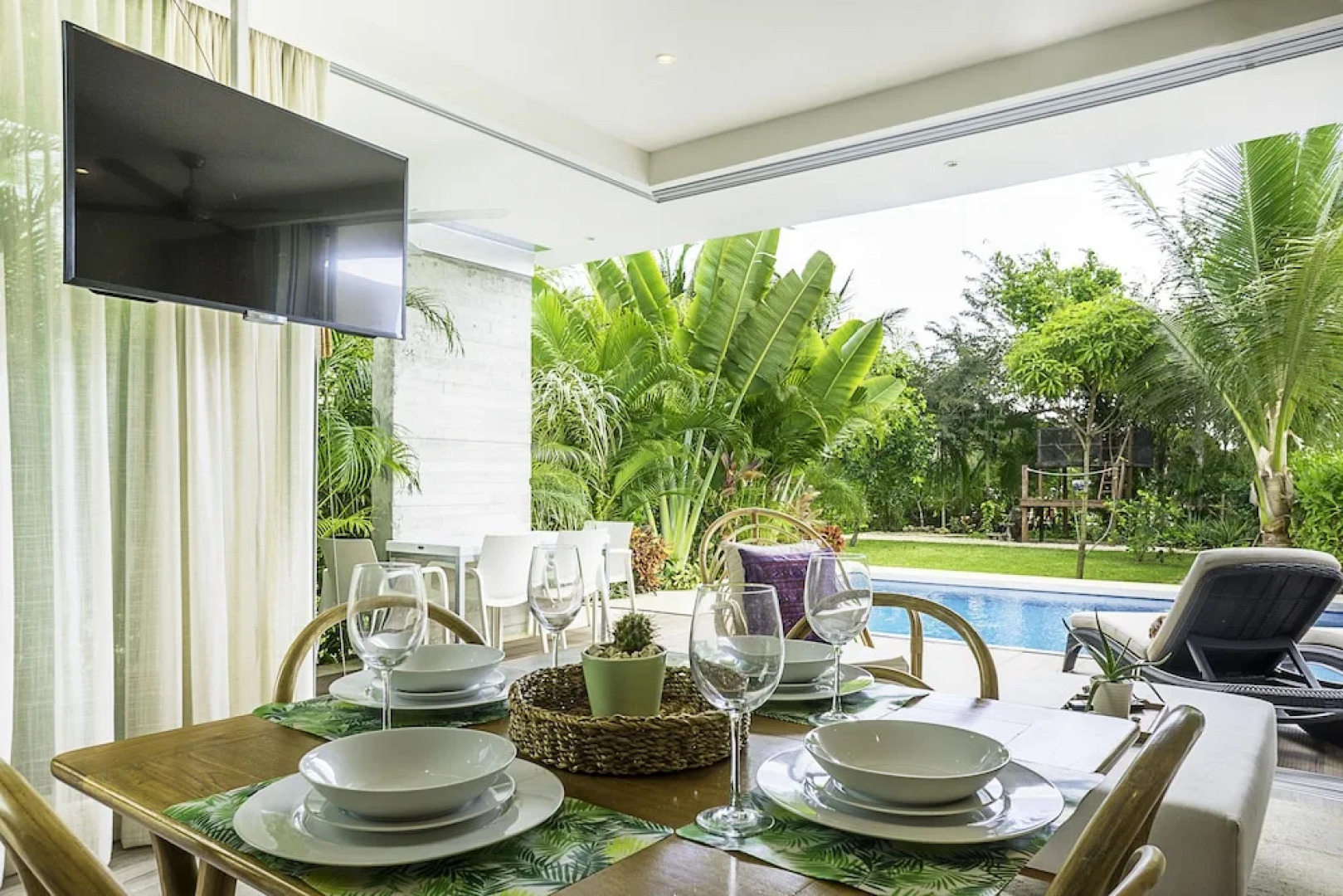 Villa 34 Bohemian Chic Style Villa, 2 min to Private Cenote