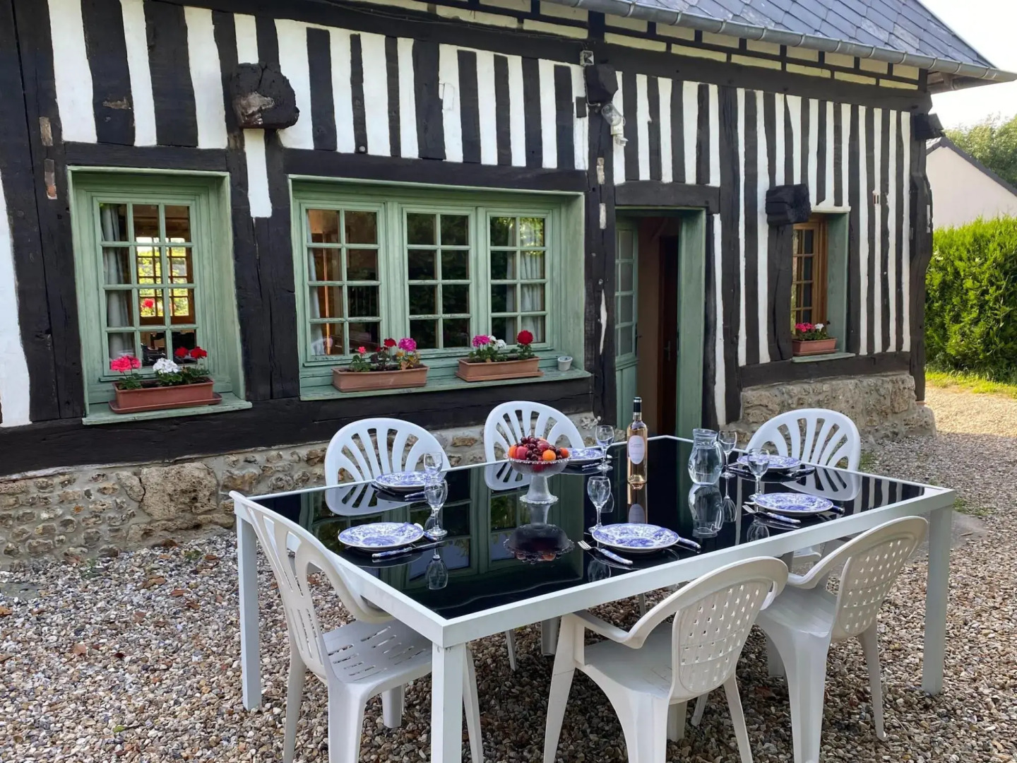 Lovely Norman Half-timbered House, Manneville La Raoult