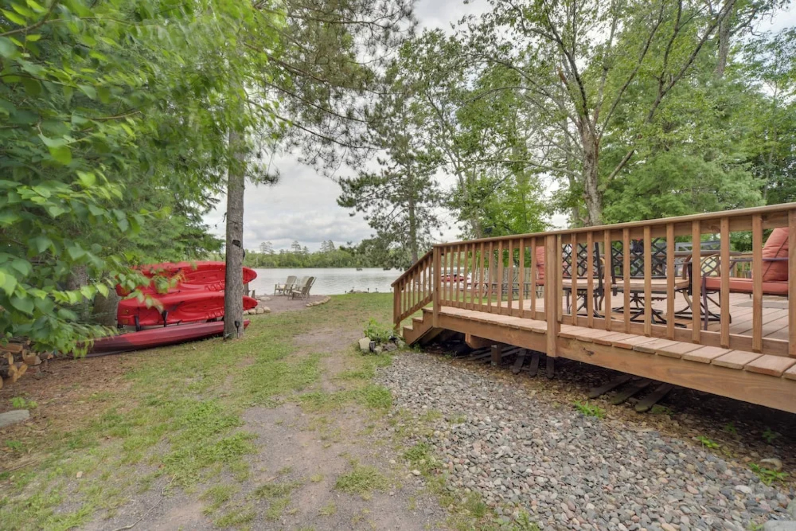 Solon Springs Getaway w/ Dock & Kayaks!