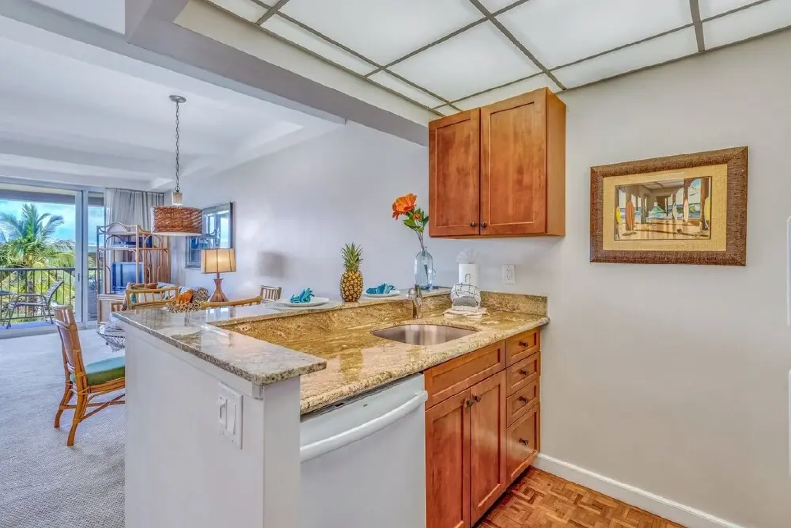 Whaler 6th Floor Oceanview Studio 0 Bedroom Condo by Redawning