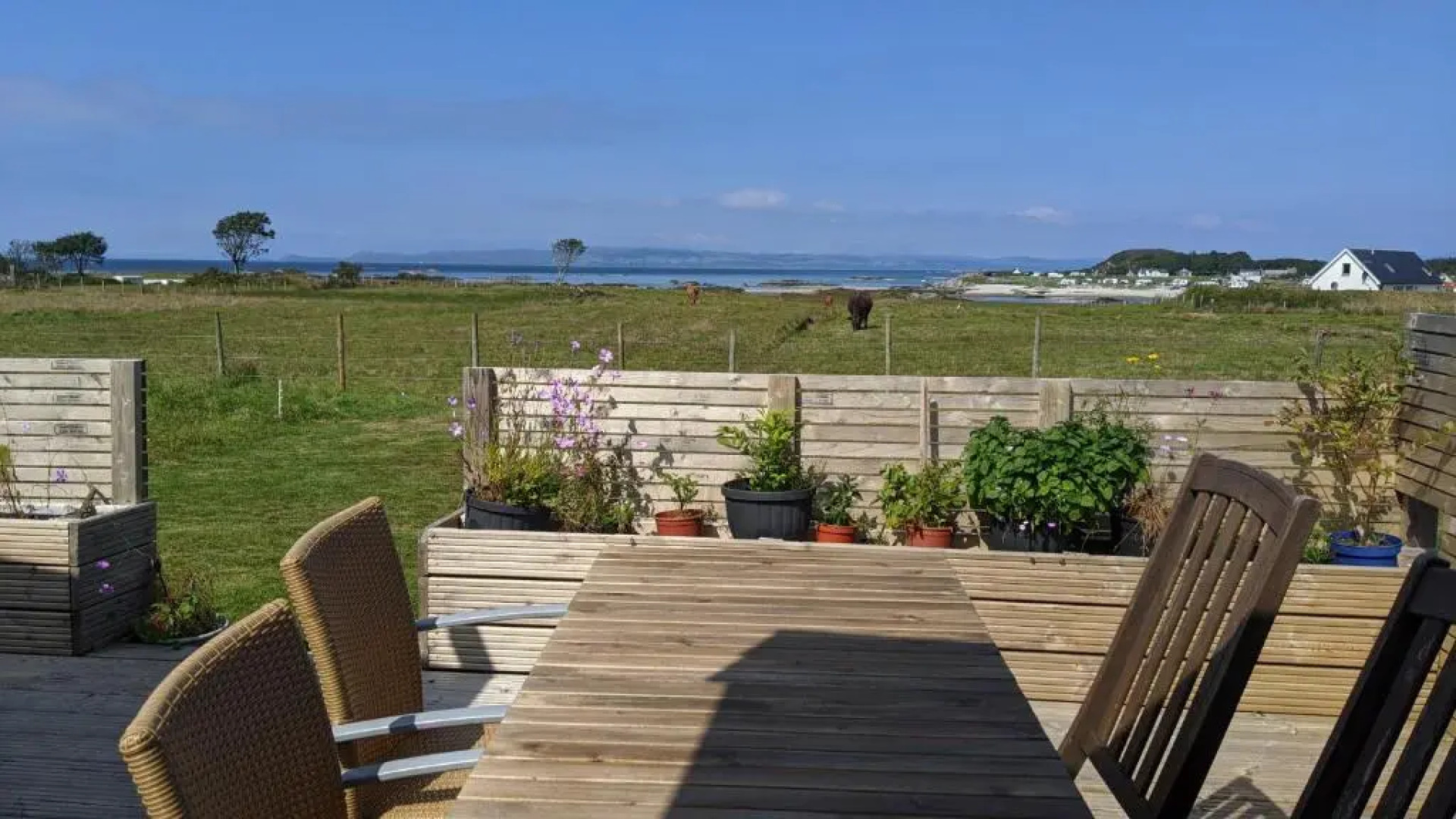 Litua Caravan with stunning sea views