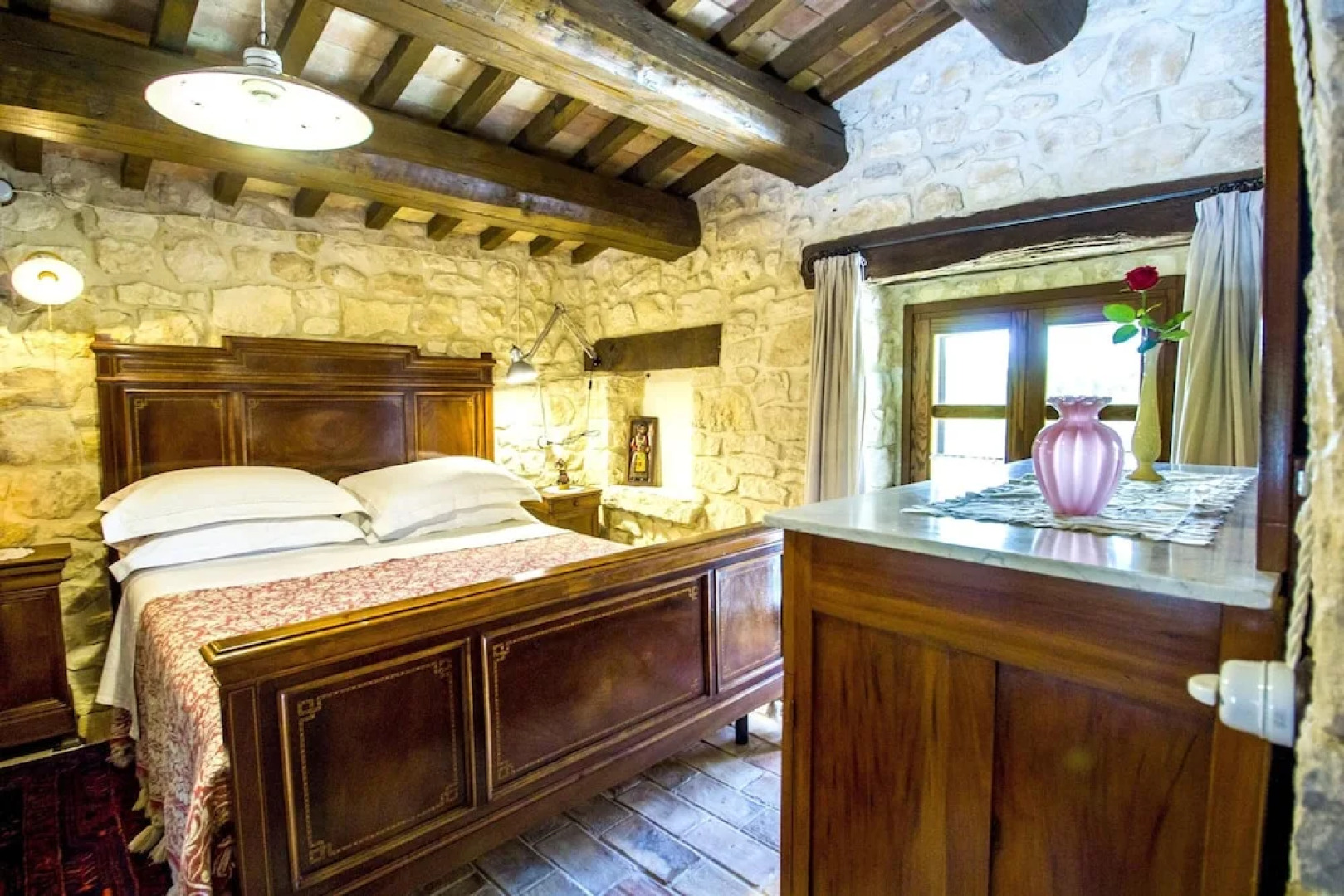 Apartment With one Bedroom in Abbateggio, With Wonderful Mountain View, Enclosed Garden and Wifi - Near the Slopes