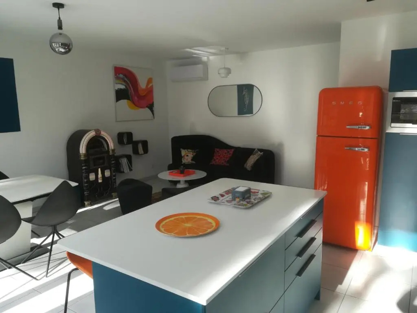 Bel appartement avec terrasse - Plage de Carro à pied