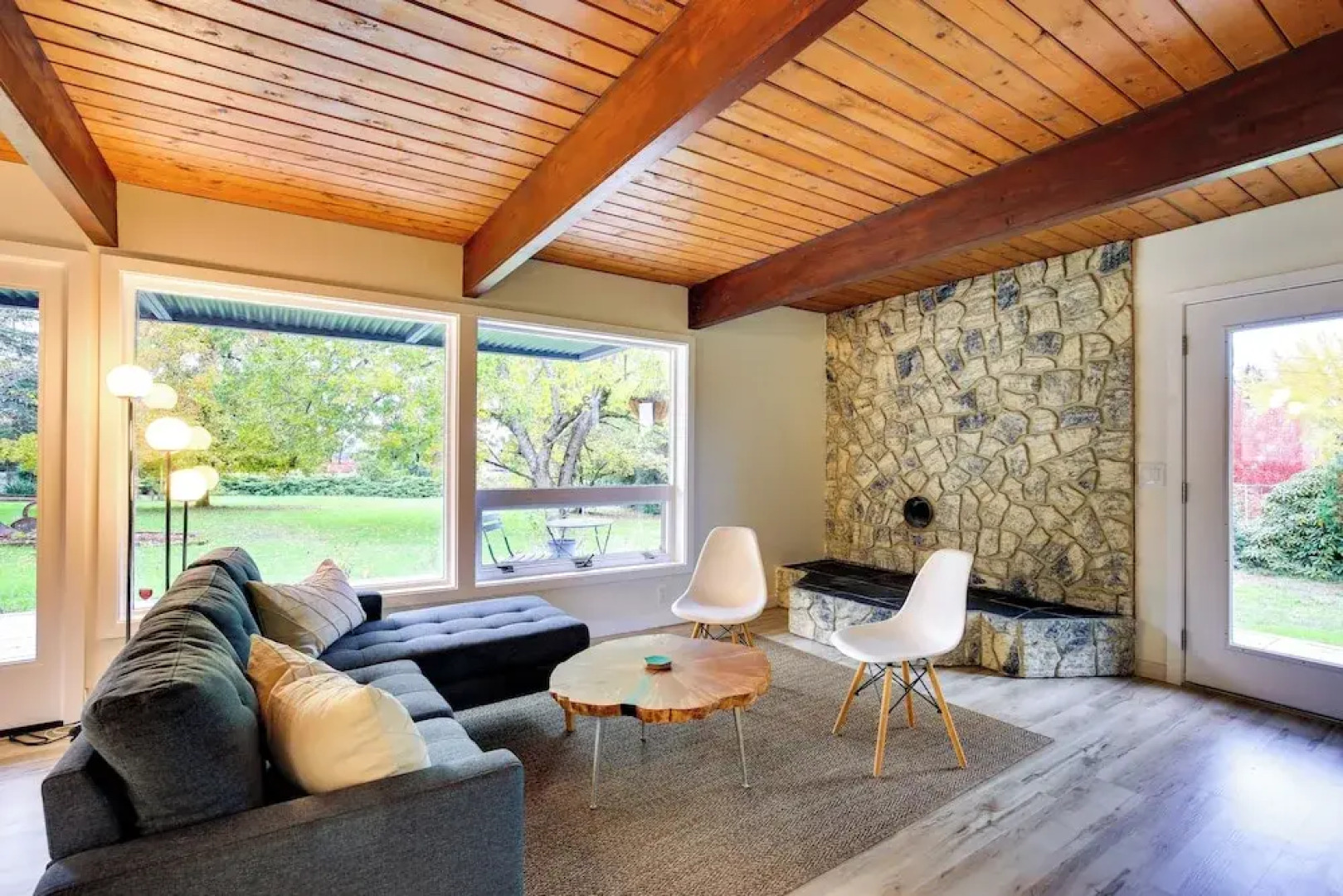 Modern Oregon Getaway w/ Fireplace, Yard & Deck