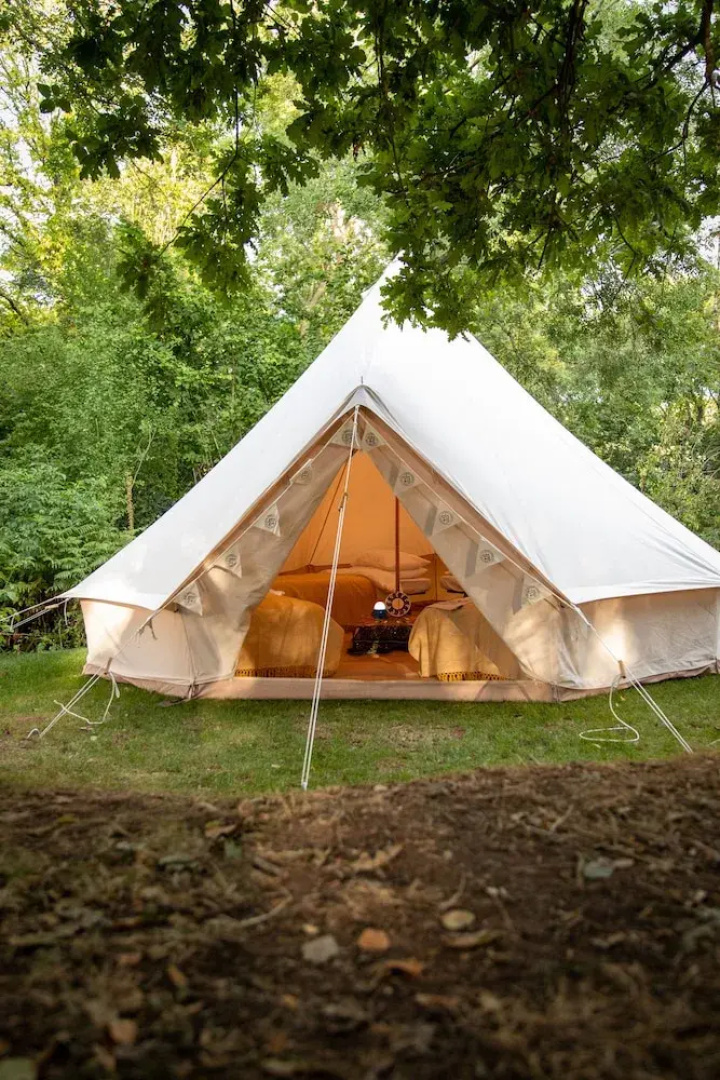 Nine Yards Bell Tents at The Open