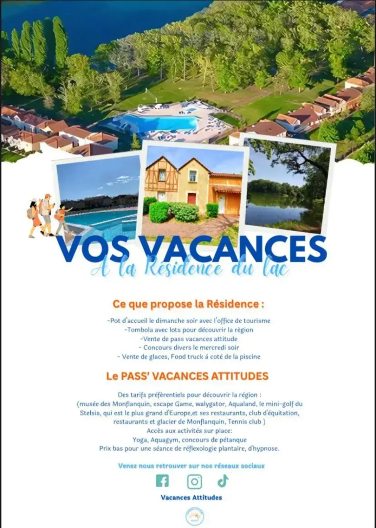 Residence du Lac,Apt 2P, 5 pers,Monflanquin