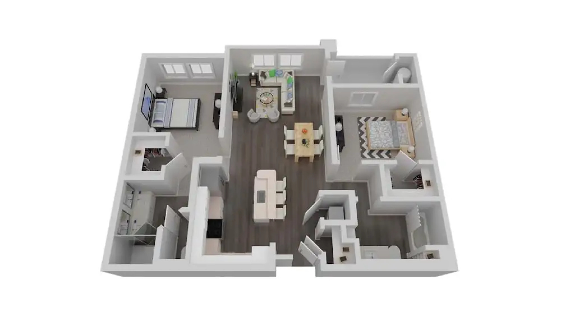 Chic Apt w Jacuzzi Pool BBQ Mountain Views