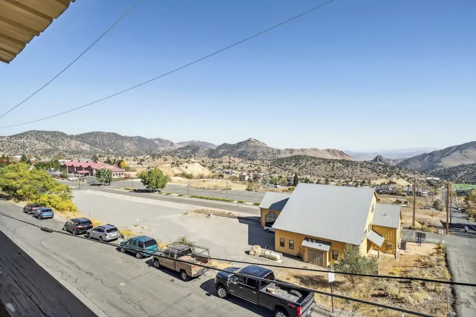 Mountain-view Deck: Stylish Virginia City Apt!