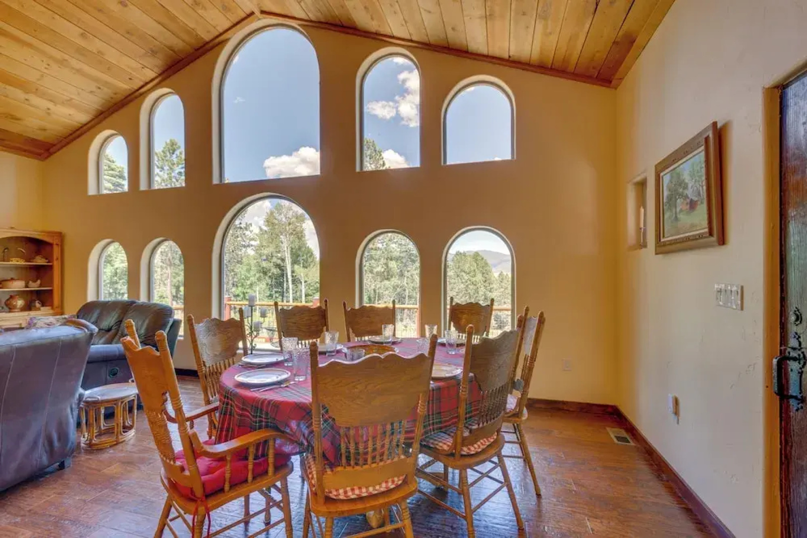 Southwestern Angel Fire Abode w/ Game Room