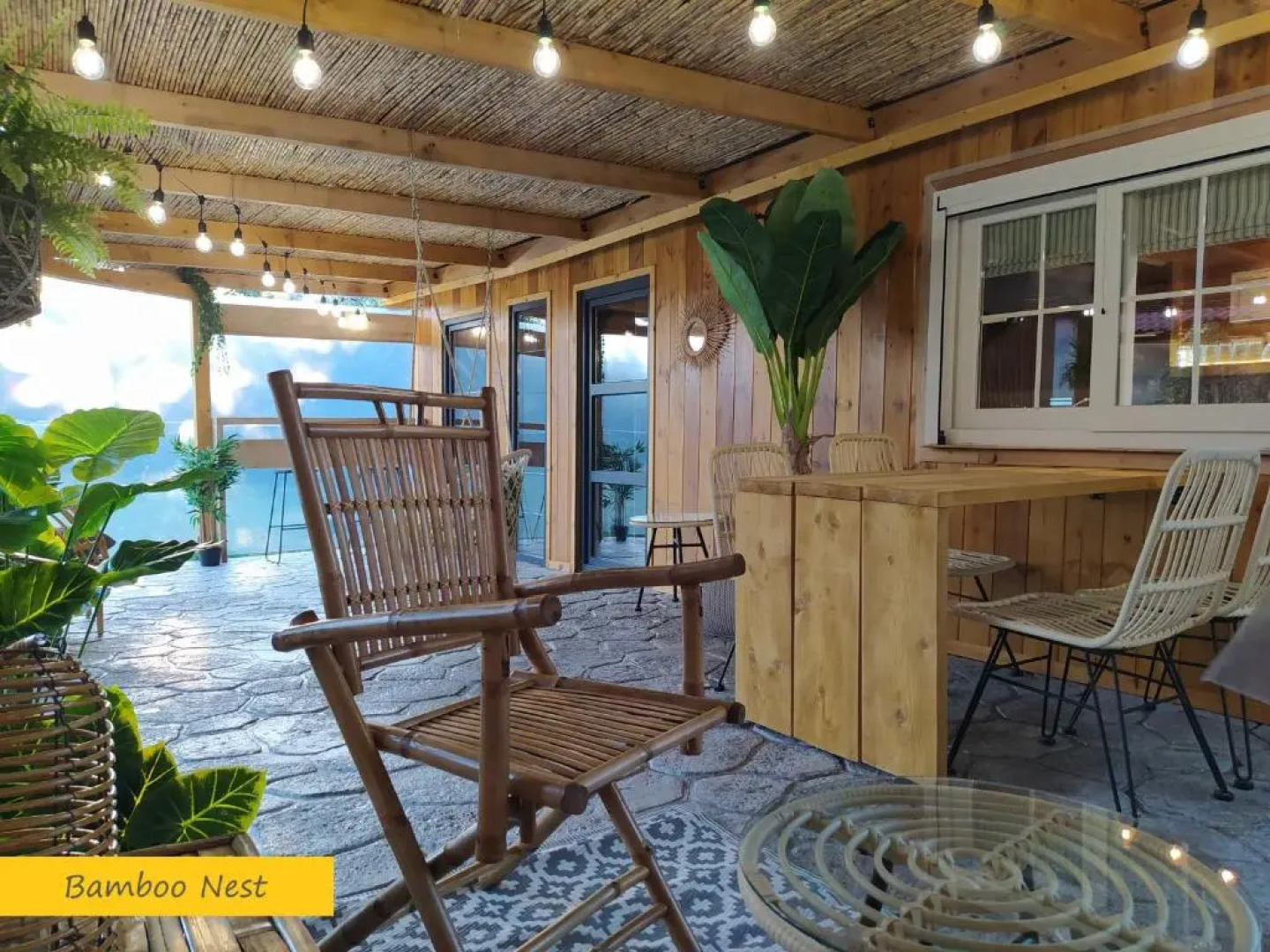 BAMBOO nest by the sea