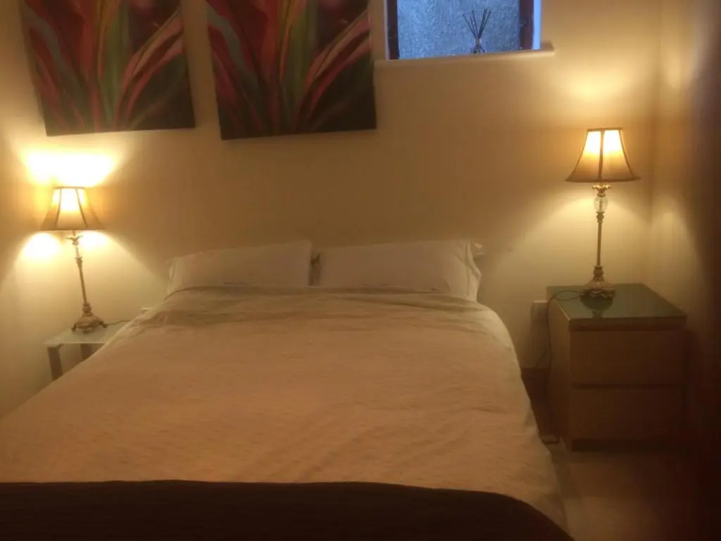 Secluded ground floor village centre apartment