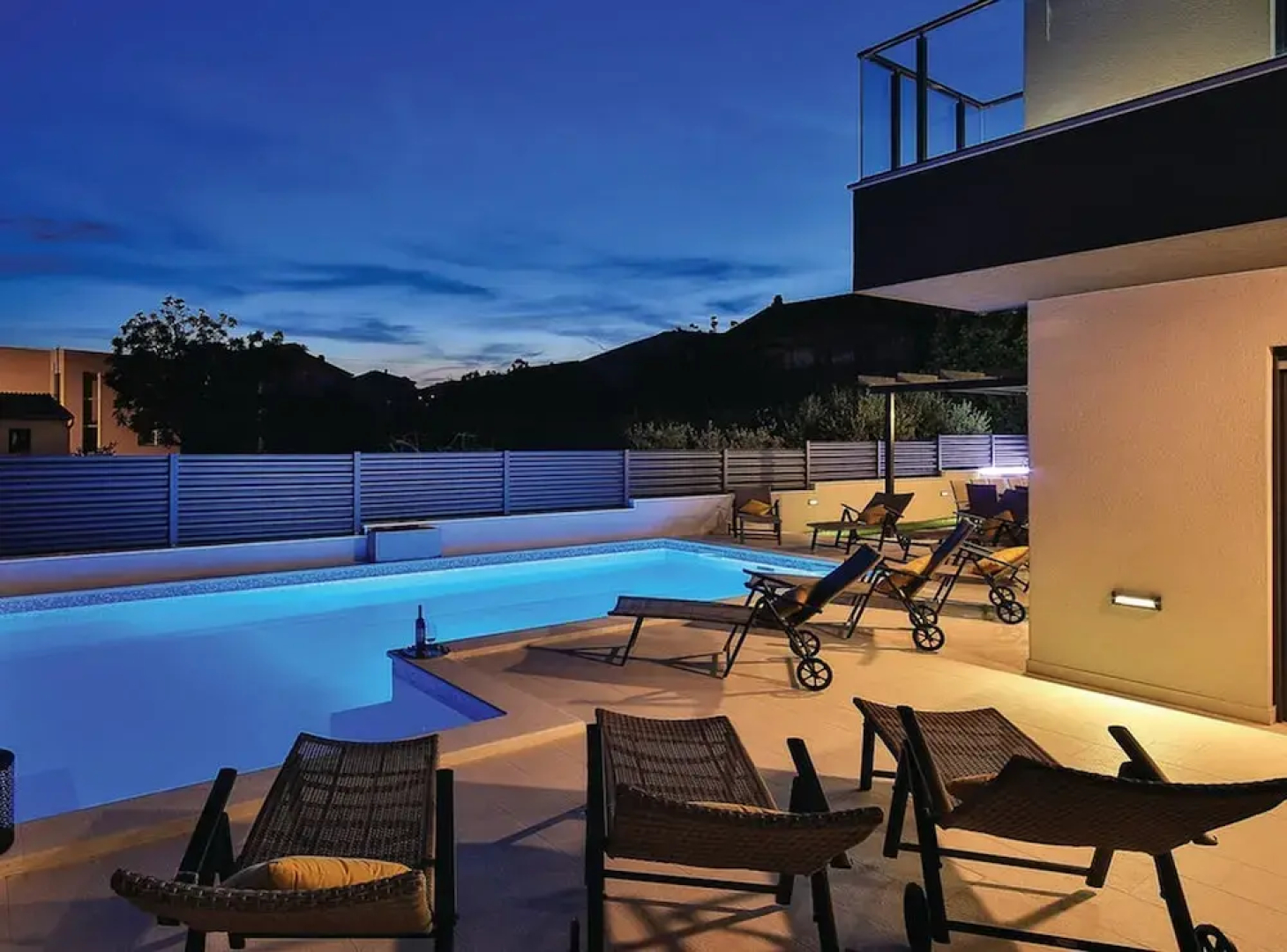 Modern Kastel Villa With Private Pool, Gym, and Large Outdoor Space