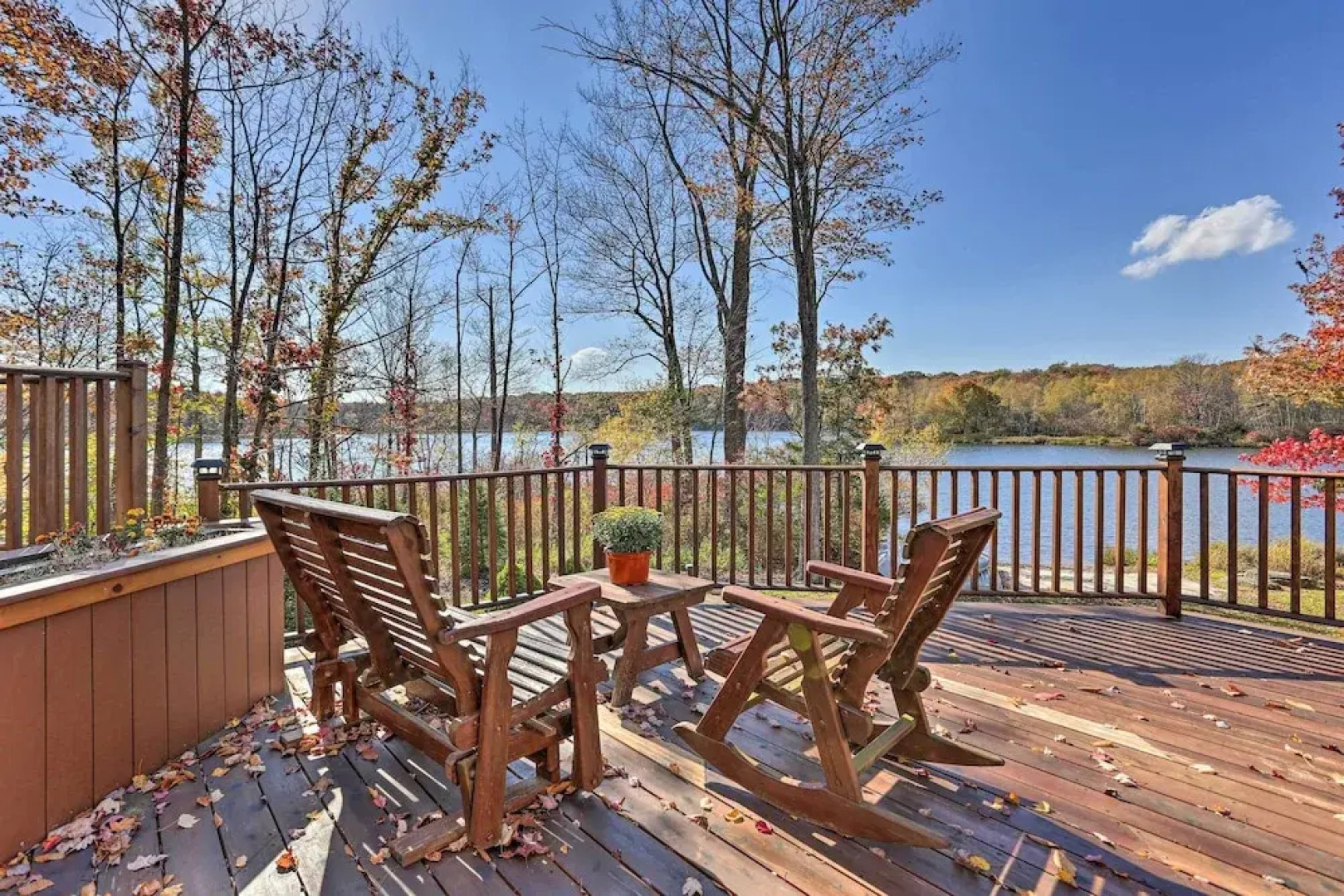 Ski, Swim & Relax: Waterfront Haven on Pines Lake!
