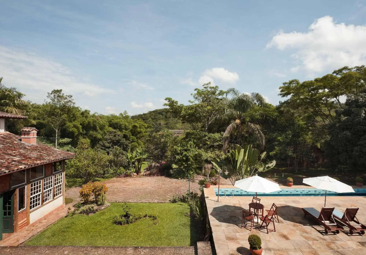 Pousada d'óleo de Guignard